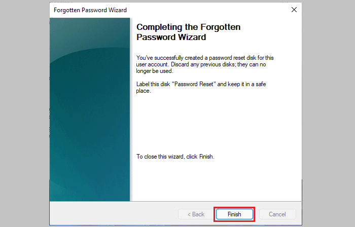 Password recovery