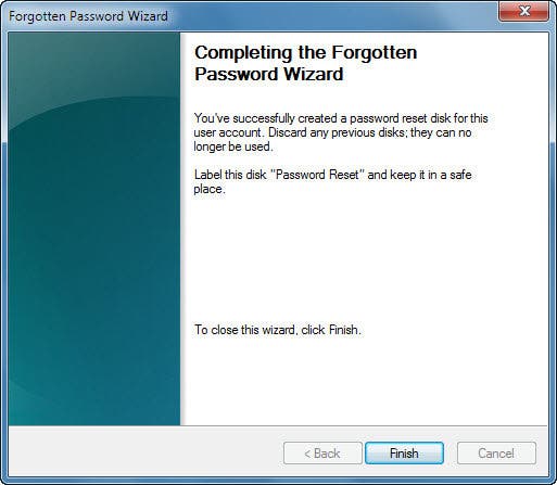 Password recovery