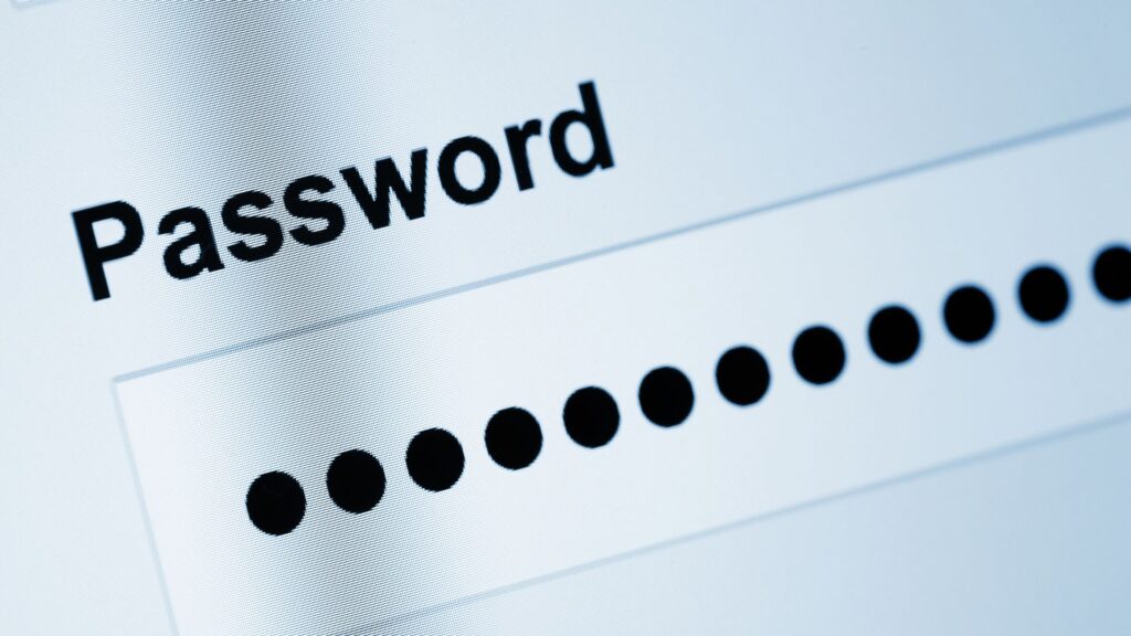 Resetting passwords