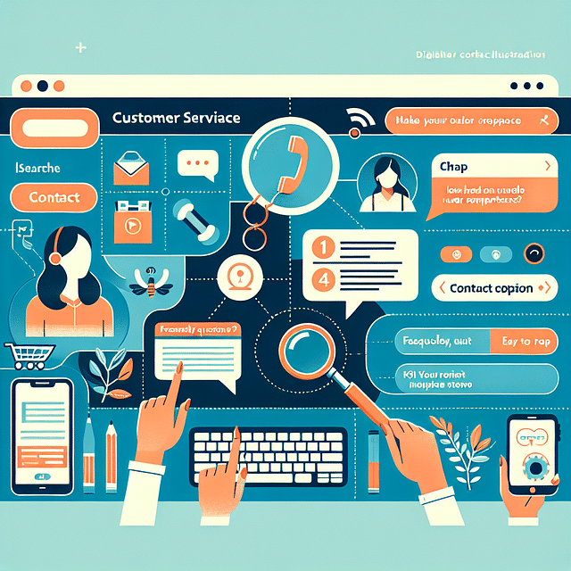 Amazon customer service contact page