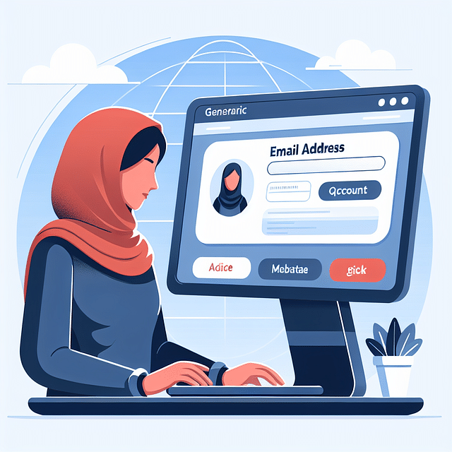 person checking email address on Amazon account page