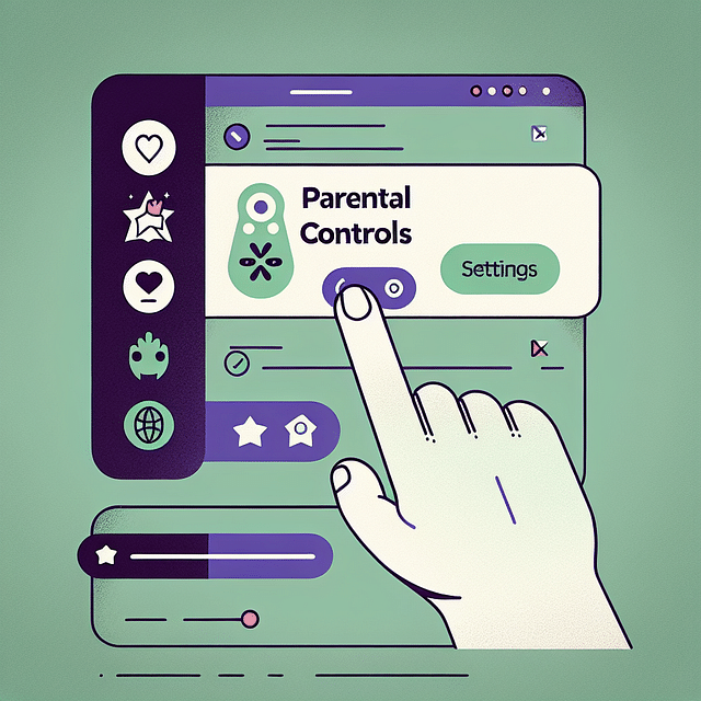 Scrolling down to the 'Parental Controls' option in Hulu settings