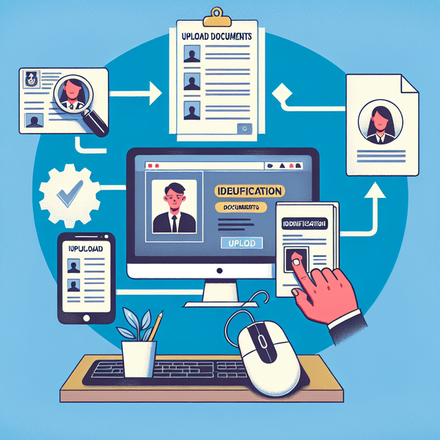 Uploading identification documents to Facebook