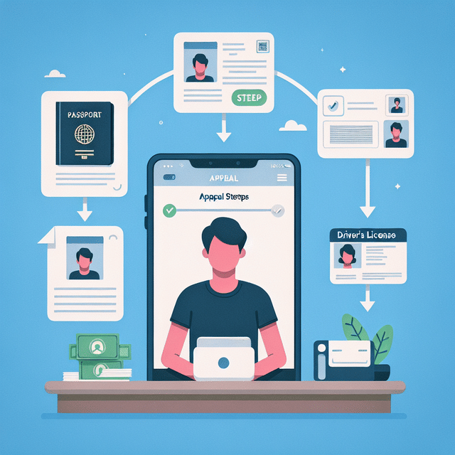 documents and identification ready for Facebook account appeal