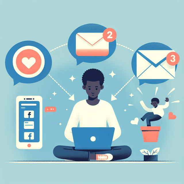 Waiting for email notification from Facebook