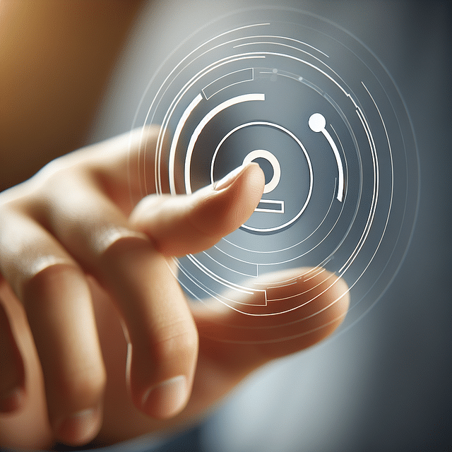 finger tapping Devices icon in Alexa app