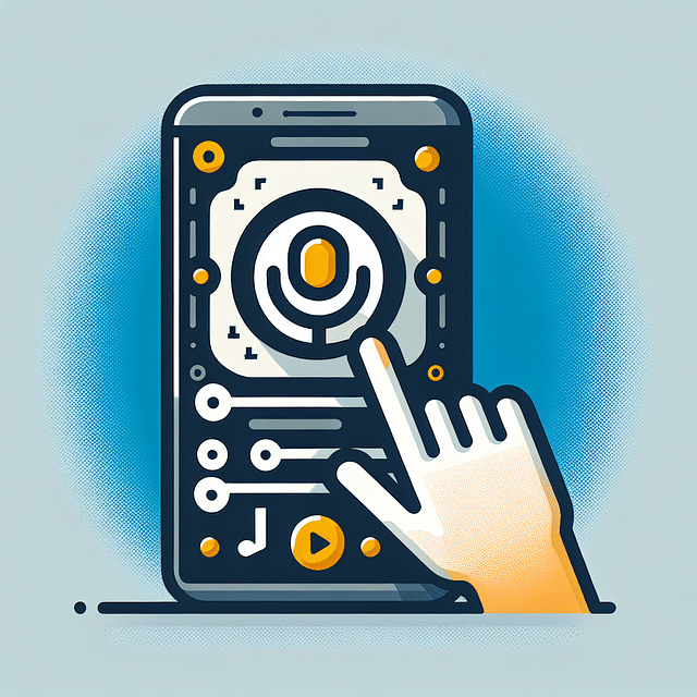 Finger tapping the Devices icon in the Alexa app