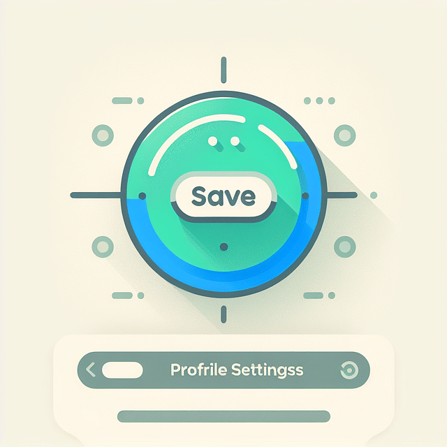 Netflix 'Save' button under profile settings