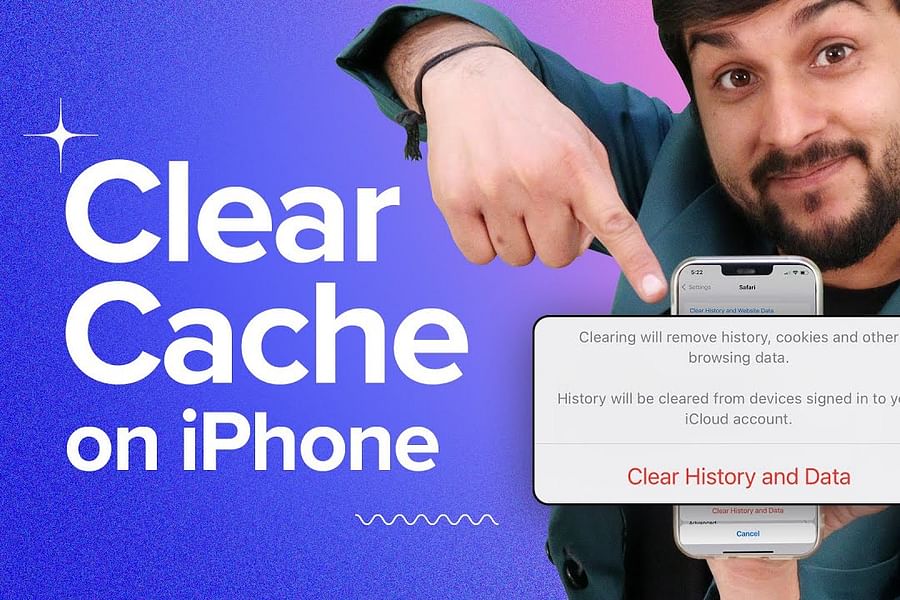 Safari clear cache and cookies steps