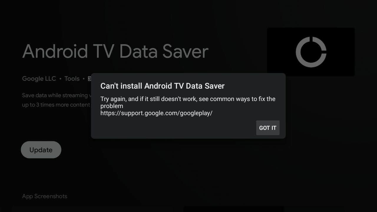update streaming app