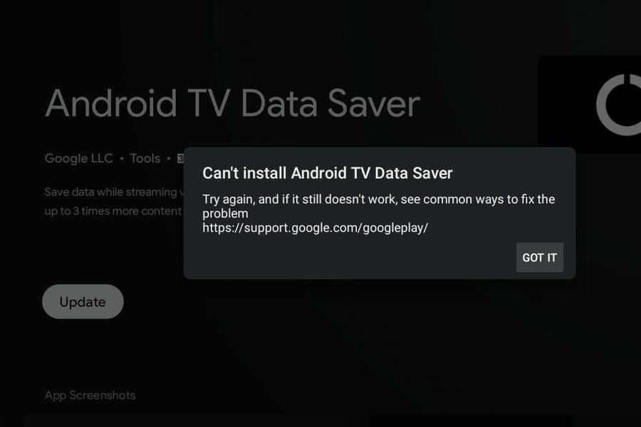 update streaming app