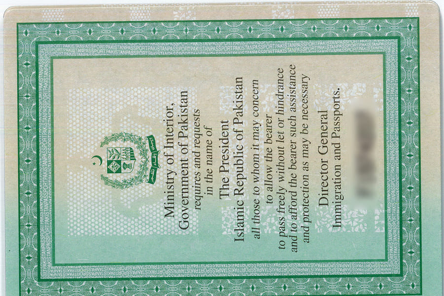 government issued identification card