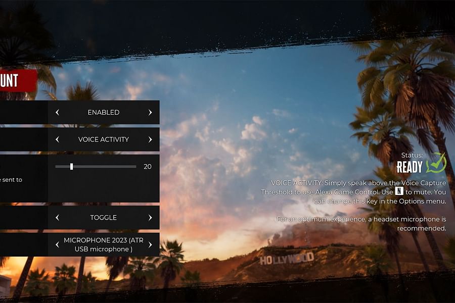 setting up Alexa voice code
