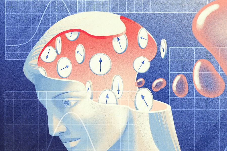 person confused remembering