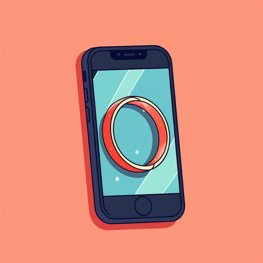 A smartphone screen showing the uninstallation of the Ring app
