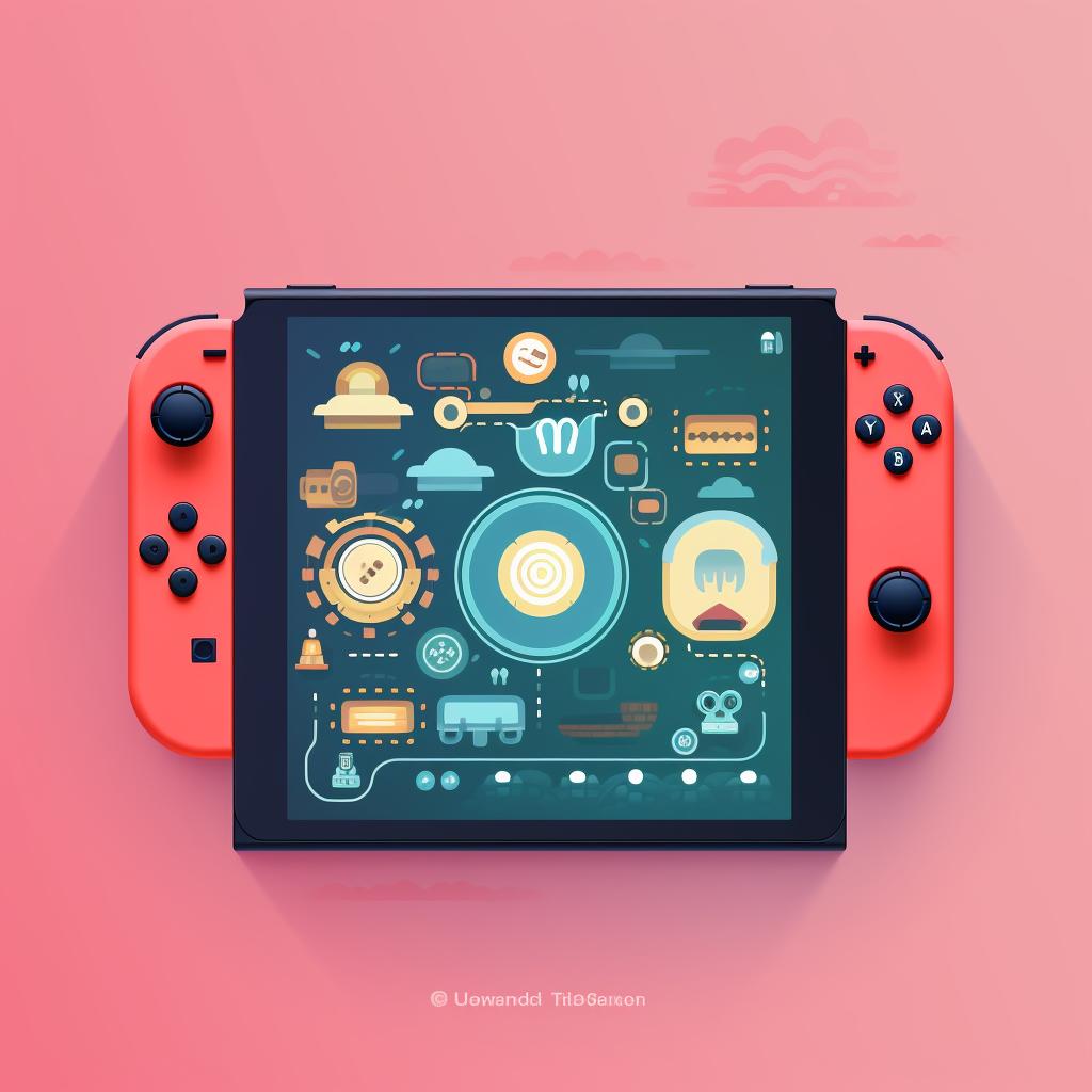 Nintendo Switch home screen with the 'System Settings' gear icon highlighted