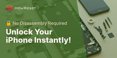 Unlock Your iPhone Instantly! - 🔓 No Disassembly Required