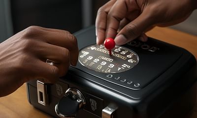 How to reset a Dejuno luggage lock?