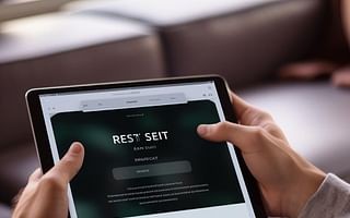 How to reset an iPad for a new user?