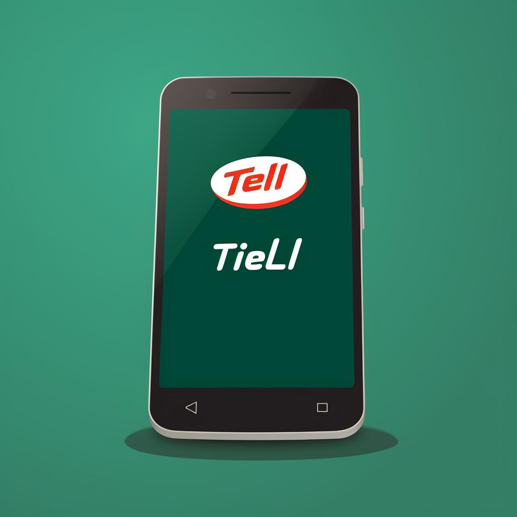 Itel logo appearing on the phone screen
