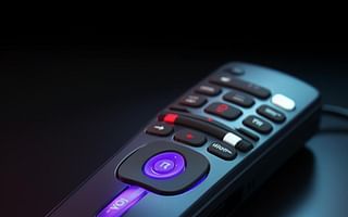 Where is the reset button on a Roku remote?